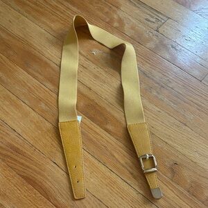 Yellow Stretchy Belt